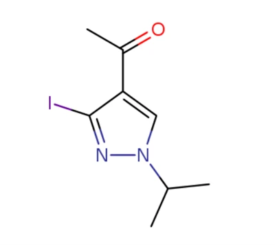 1- (3-iodo-1-isopropyl-1h-pyrazol-4-yl) אתנון (CAS: 1269440-49-4)