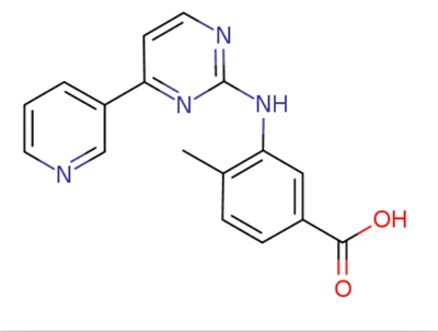 4-methyl-3-((4- (3-pyridinyl) -2-pyrimidinyl) אמינו) חומצה בנזואית (641569-94-0)